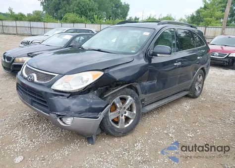 2008 Hyundai Veracruz Gls/Limited/Se from USA, damaged, VIN KM8NU13C48U061017